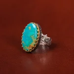 انگشتر فیروزه شجری مردانه کد 30579