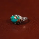 انگشتر فیروزه شجری مردانه کد 30643