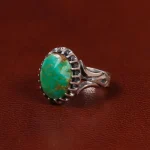 انگشتر فیروزه شجری مردانه کد 30647