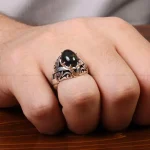 انگشتر اوپال مردانه کد 30766