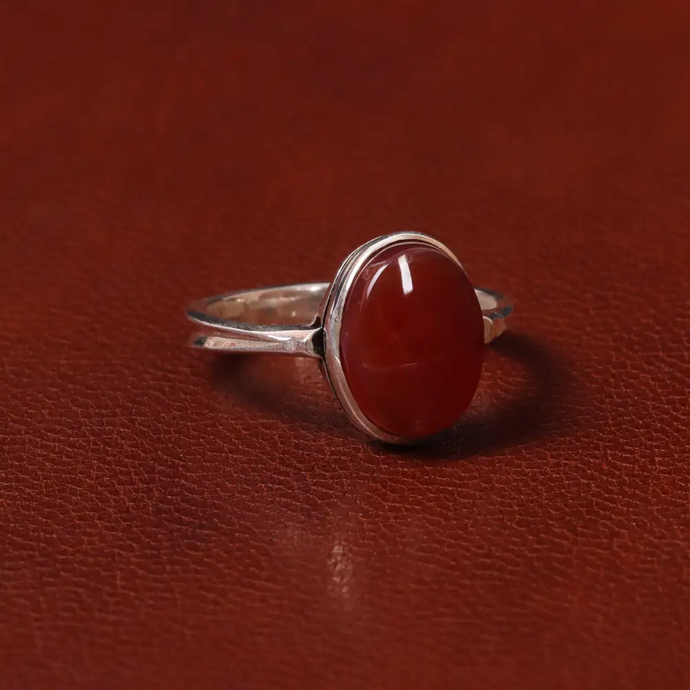 انگشتر عقیق مردانه کد 31029