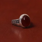 انگشتر عقیق مردانه کد 31033