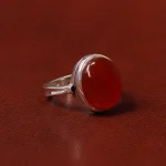 انگشتر عقیق مردانه کد 31036