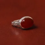 انگشتر عقیق مردانه کد 31042