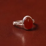 انگشتر عقیق مردانه کد 31047