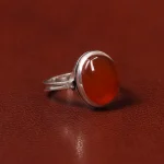 انگشتر عقیق مردانه کد 31056