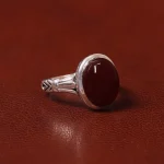 انگشتر عقیق مردانه کد 31063