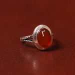 انگشتر عقیق مردانه کد 31065