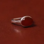 انگشتر عقیق مردانه کد 31068