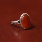 انگشتر عقیق مردانه کد 31081