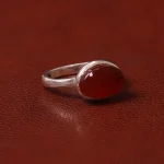 انگشتر عقیق مردانه کد 31083