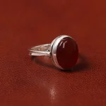 انگشتر عقیق مردانه کد 31084