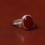 انگشتر عقیق مردانه کد 31092