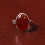 انگشتر عقیق مردانه کد 31039