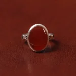 انگشتر عقیق مردانه کد 31043