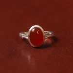 انگشتر عقیق مردانه کد 31047