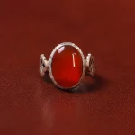 انگشتر عقیق مردانه کد 31048