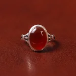 انگشتر عقیق مردانه کد 31050