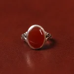 انگشتر عقیق مردانه کد 31051