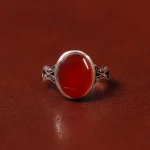 انگشتر عقیق مردانه کد 31052