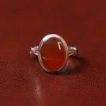 انگشتر عقیق مردانه کد 31059