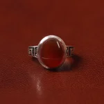 انگشتر عقیق مردانه کد 31064