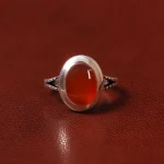 انگشتر عقیق مردانه کد 31065