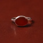 انگشتر عقیق مردانه کد 31068