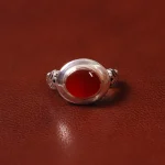 انگشتر عقیق مردانه کد 31069