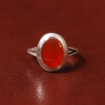 انگشتر عقیق مردانه کد 31077