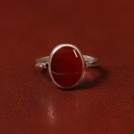 انگشتر عقیق مردانه کد 31080