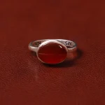 انگشتر عقیق مردانه کد 31083