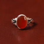 انگشتر عقیق مردانه کد 31088