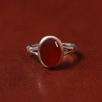 انگشتر عقیق مردانه کد 31089