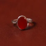 انگشتر عقیق مردانه کد 31090