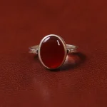 انگشتر عقیق مردانه کد 31091