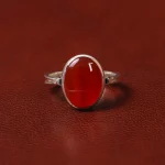 انگشتر عقیق مردانه کد 31095