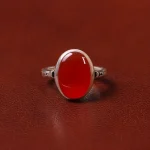 انگشتر عقیق مردانه کد 31096