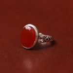 انگشتر عقیق مردانه کد 31051