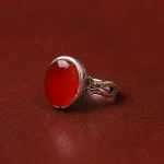 انگشتر عقیق مردانه کد 31052