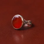 انگشتر عقیق مردانه کد 31062