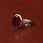 انگشتر عقیق مردانه کد 31063