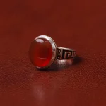 انگشتر عقیق مردانه کد 31064