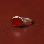 انگشتر عقیق مردانه کد 31068