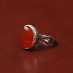 انگشتر عقیق مردانه کد 31071