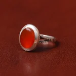 انگشتر عقیق مردانه کد 31077