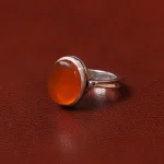 انگشتر عقیق مردانه کد 31079