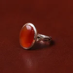 انگشتر عقیق مردانه کد 31081