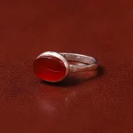 انگشتر عقیق مردانه کد 31083