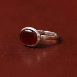 انگشتر عقیق مردانه کد 31085